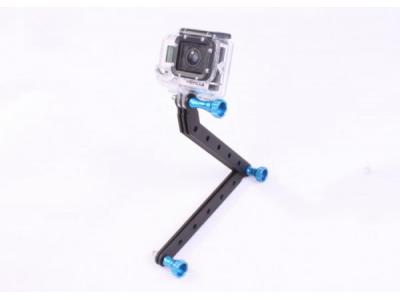 TMC CNC Aluminum Arms and Screw for Gopro HD Hero3 ( Blue )