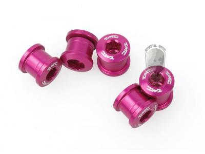TMC 5pcs Aluminum Crankset Bolts Screws ( Pink )