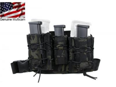 TMC Hight Hang Mag Pouch and Panel Set ( Mulitcam Black )
