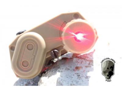 TMC AN/PEQ-15 Battery Case with Red Laser Sight ( DE )