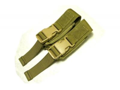 TMC HS Modular Pistol 2 Mag Pouches ( Khaki )