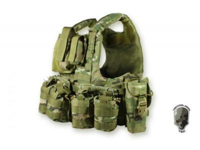 TMC CIR Force Recon Vest Ver Land w/ 8 pouch ( Multicam)