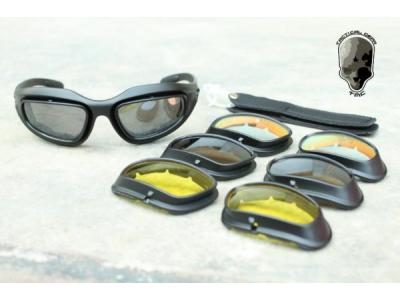 TMC C5 Polycarbonate Glasses Goggles ( BK )