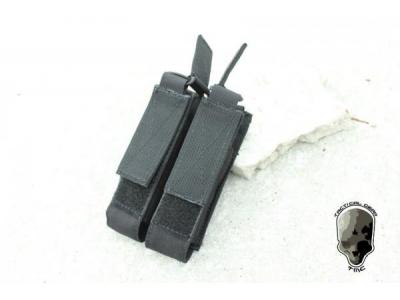 TMC MOLLE Double Open Top Mag Pouch for MP7 ( Black )
