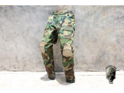 TMC CP Gen2 style Tactical Pants with Pad set ( Woodland )