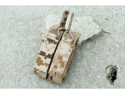 TMC MOLLE Double Open Top Mag Pouch for MP7 ( AOR1 )