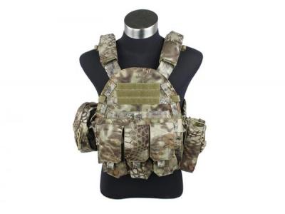 TMC 6094 style Plate Carrier w 3 pouches ( MAD )