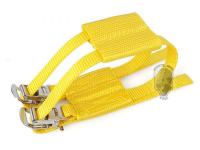 TMC PJT0033-BLU Pedals Toe Clips Straps ( Yellow )