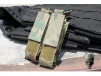 TMC MOLLE Double Open Top Mag Pouch for MP7 ( AC )