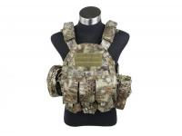 TMC 6094 style Plate Carrier w 3 pouches ( MAD )